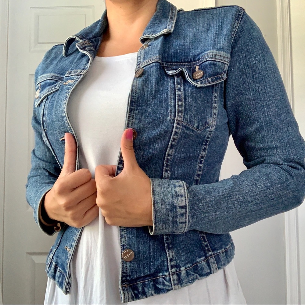 Trendy jean jacket 🧥